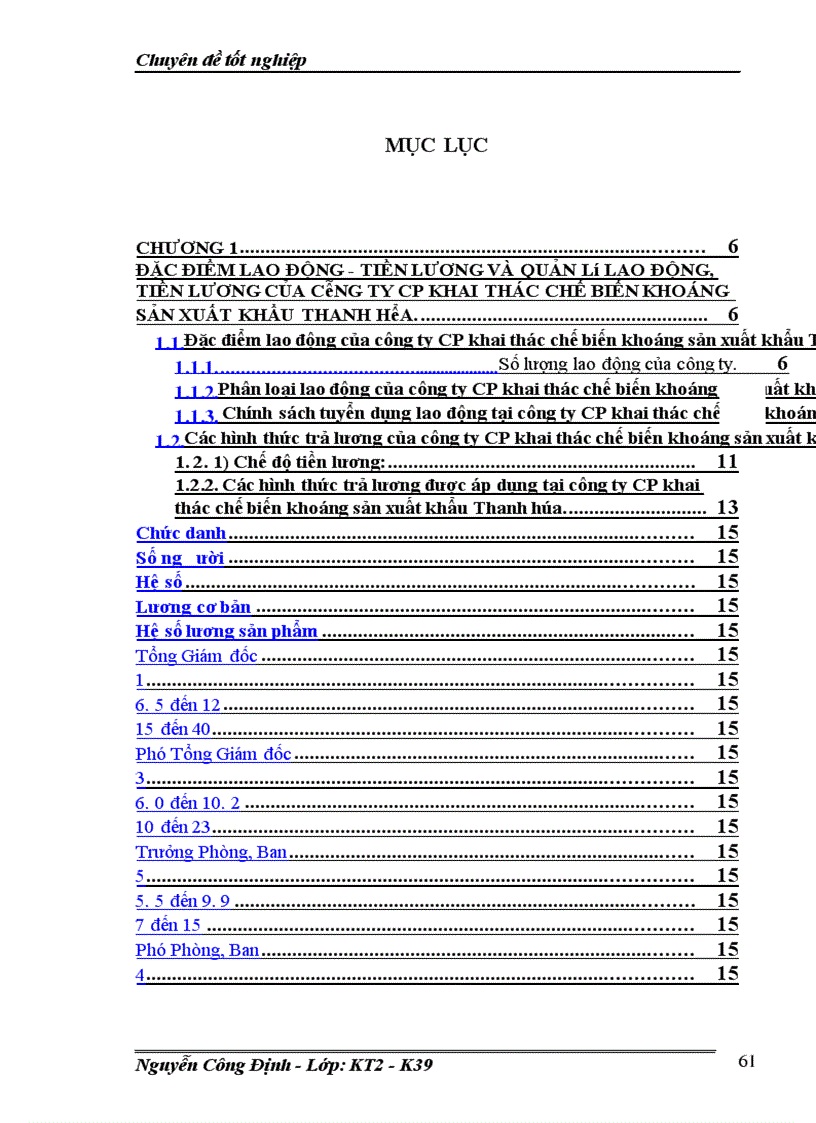 image for page Hoàn thiện công tác kế toán tiền lương và các khoản trích theo lương tại Công ty cổ phần khai thác chế biến khoáng sản xuất khẩu Thanh Hóa
