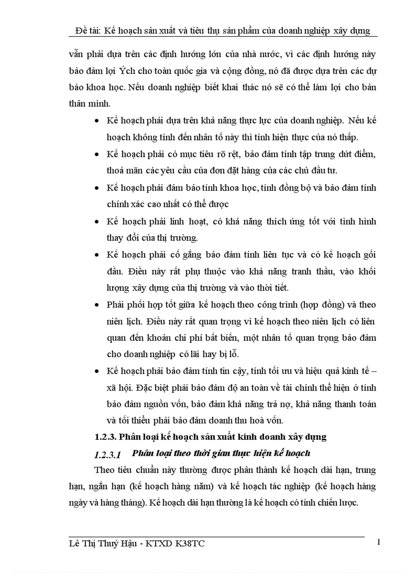image for page Lập kế hoạch sản xuất và tiêu thụ sản phẩm tại Công ty xây dựng cấp thoát nước và hạ tầng kỹ thuật 1