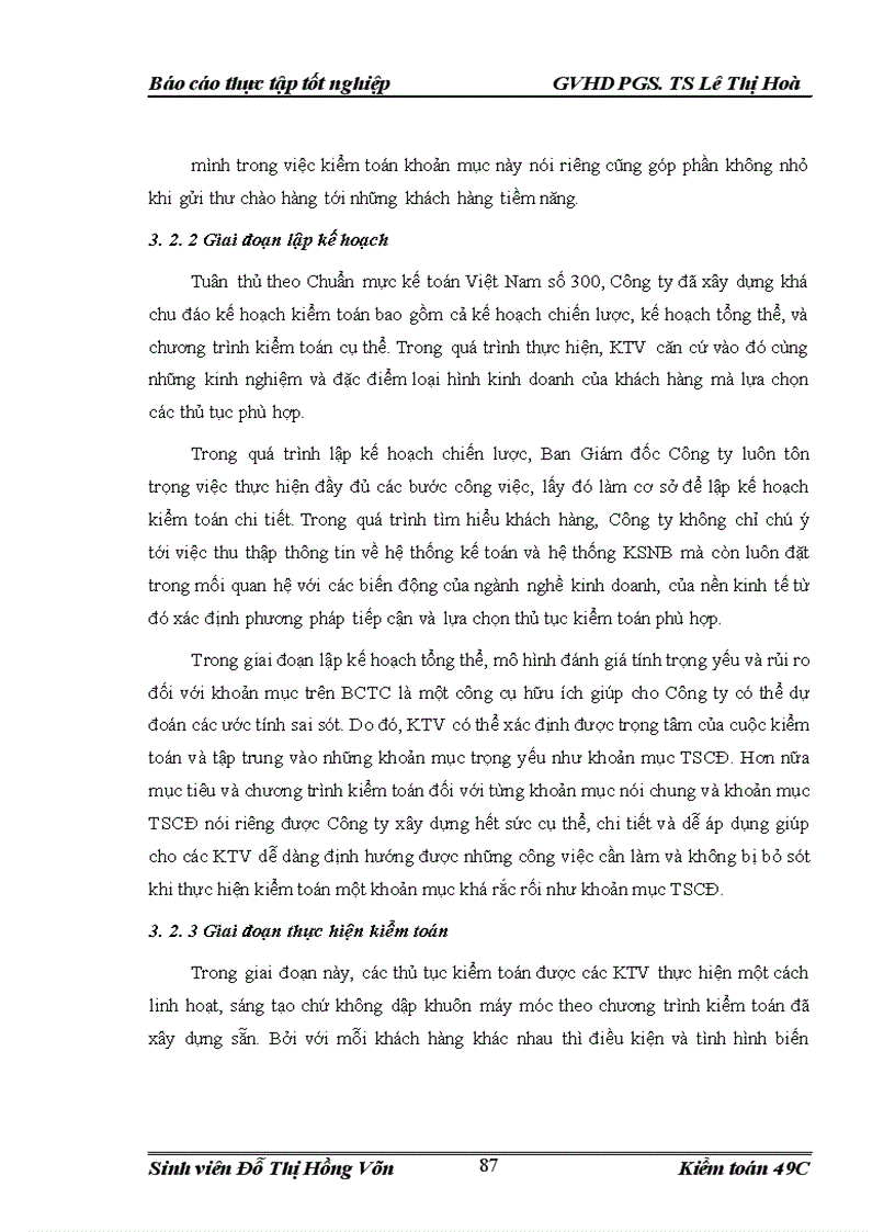 image for page Vận dụng quy trình kiểm toán vào kiểm toán khoản mục tài sản cố định trong kiểm toán báo cáo tài chính do Công ty TNHH Kiểm toán và Tư vấn Thăng Long