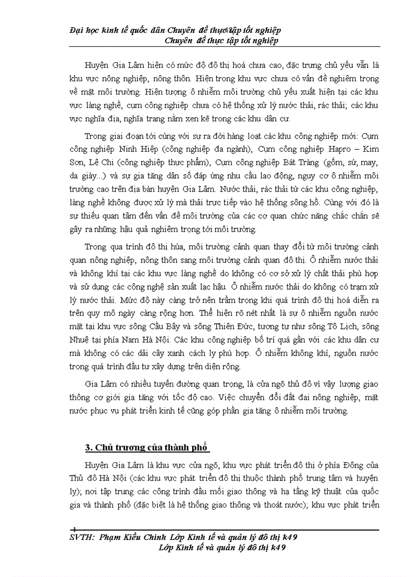 image for page Tác động quá trình đô thị hóa đến môi trường huyện Gia Lâm Thực trạng và giải pháp