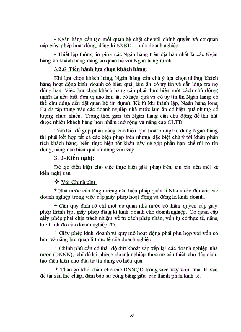 image for page Một số giải pháp nhằm nâng cao chất lượng tín dụng tại chi nhánh Ngân hàng nông nghiệp phát triển nông thôn Láng Hạ 1