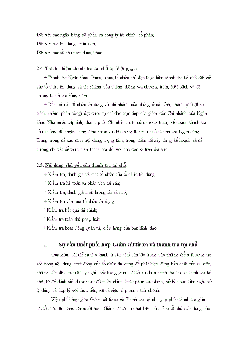 image for page Vấn đề thanh tra giám sát của ngân hàng trung ương việt nam