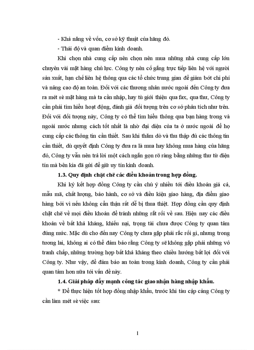 image for page Một số giải pháp kỹ thuật nghiệp vụ nhằm nâng cao hiệu quả hoạt động nhập khẩu tại công ty dịch vụ du lịch và thương mại TST