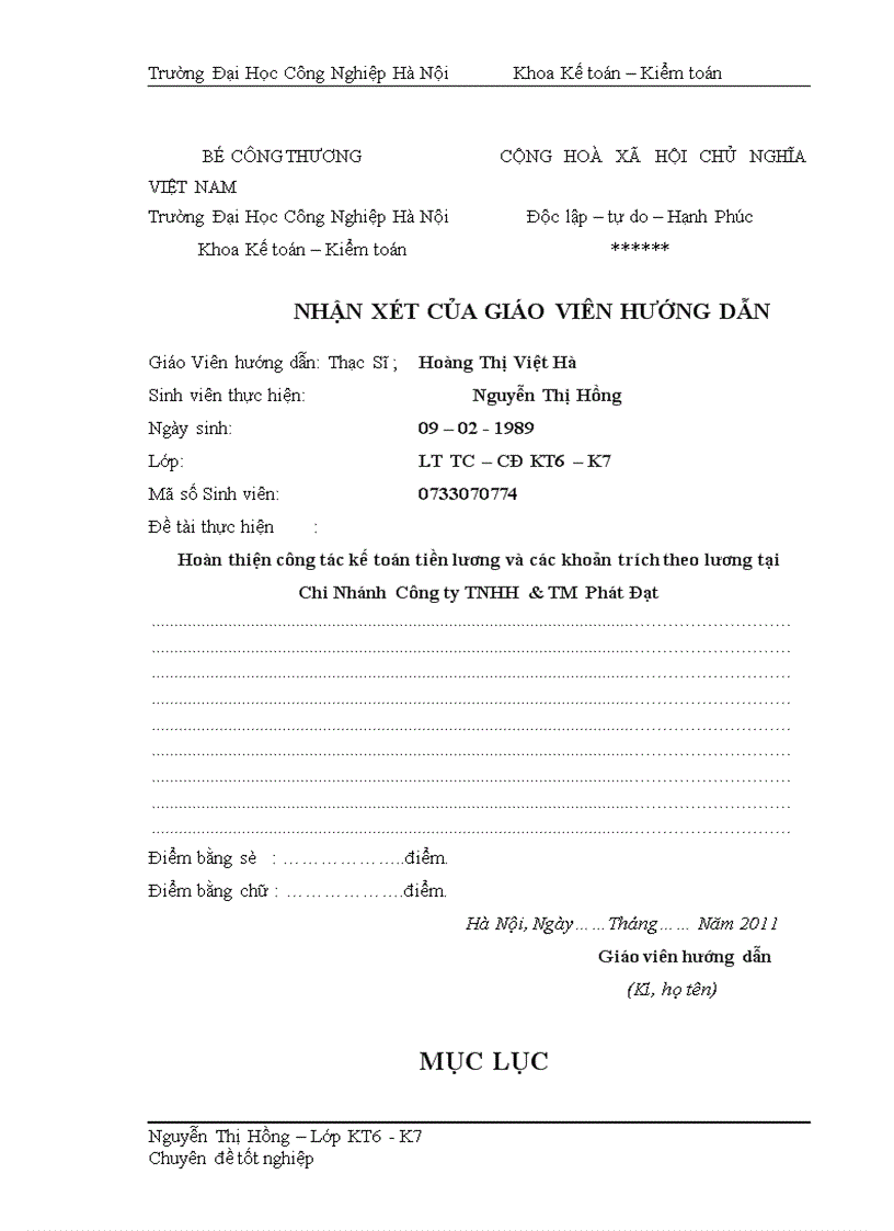 image for page Hoàn thiện công tác Kế toán tiền lương và các khoản trích theo lương 1