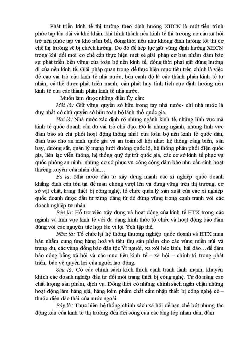 image for page Sự hình thành và phát triển nền Kinh tế thị trường định hướng XHCN ở Việt Nam