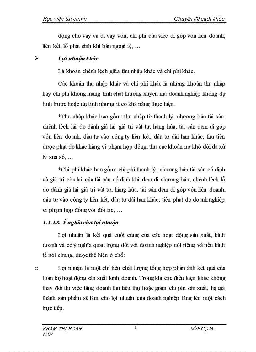 image for page Lợi nhuận và các giải pháp chủ yếu tăng lợi nhuận tại công ty xi măng Hải Phòng