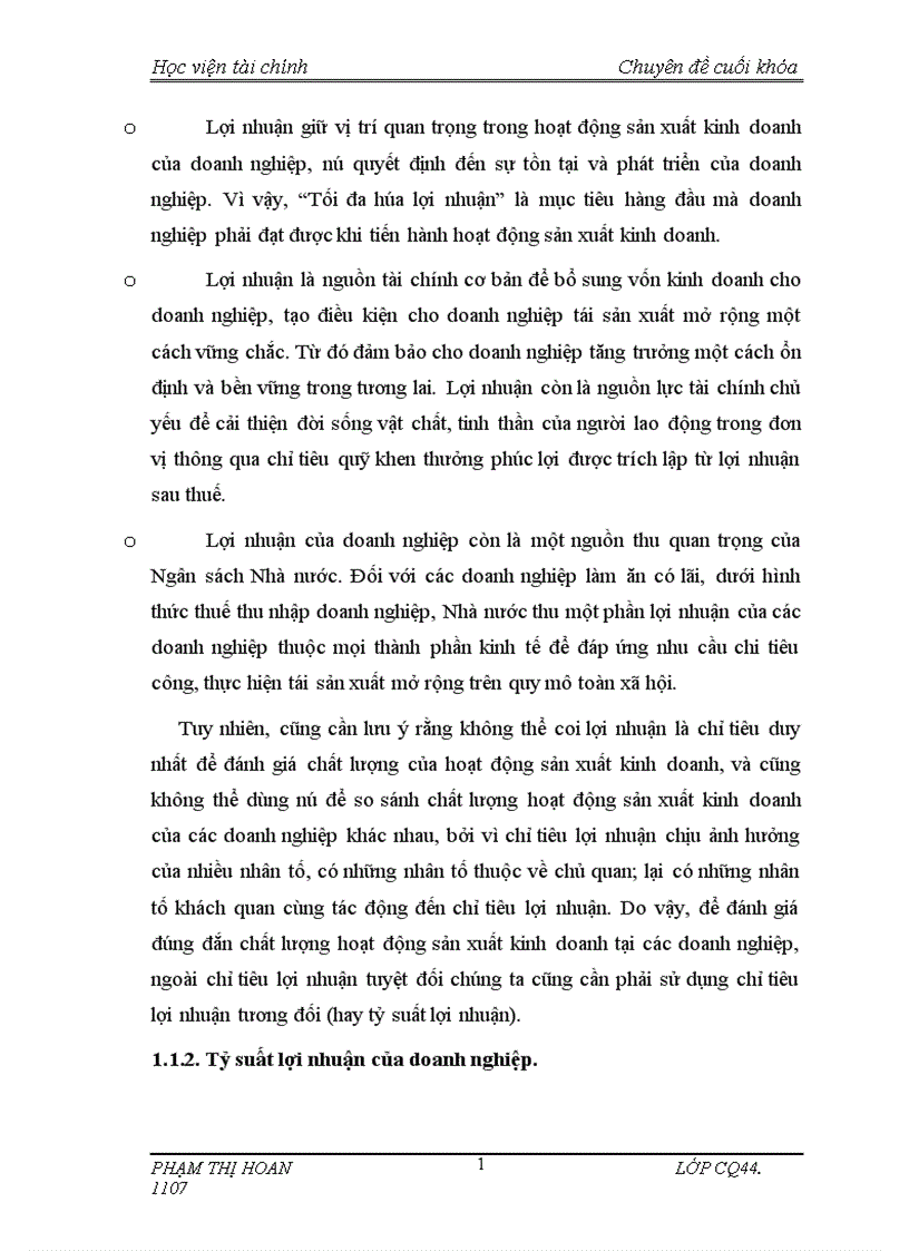 image for page Lợi nhuận và các giải pháp chủ yếu tăng lợi nhuận tại công ty xi măng Hải Phòng