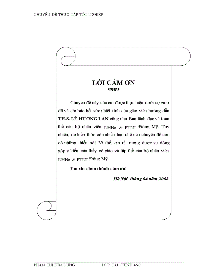 image for page Mở rộng cho vay tiêu dùng tại chi nhánh ngân hàng nông nghiệp và phát triển nông thôn Đông Mỹ