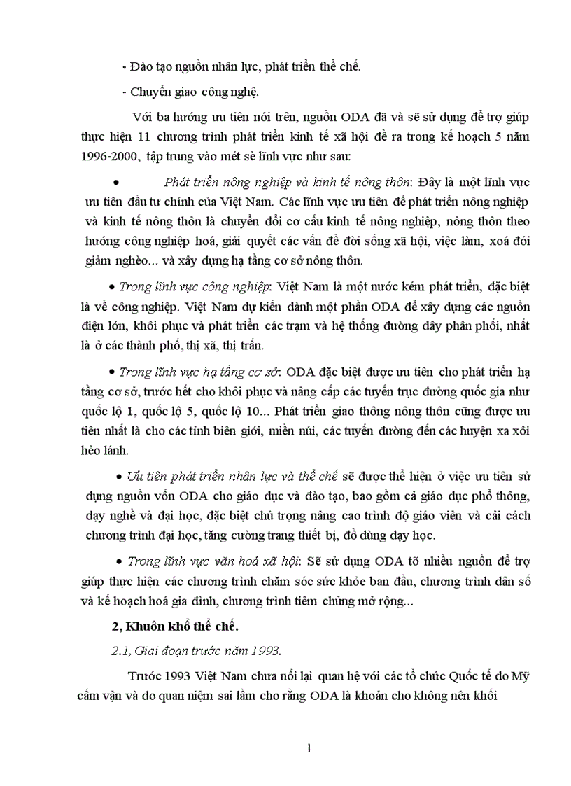 image for page Một số giải pháp nhằm tăng cường công tác quản lý và sử dụng nguồn Hỗ trợ phát triển chính thức ODA ở Việt Nam trong giai đoạn hiện nay