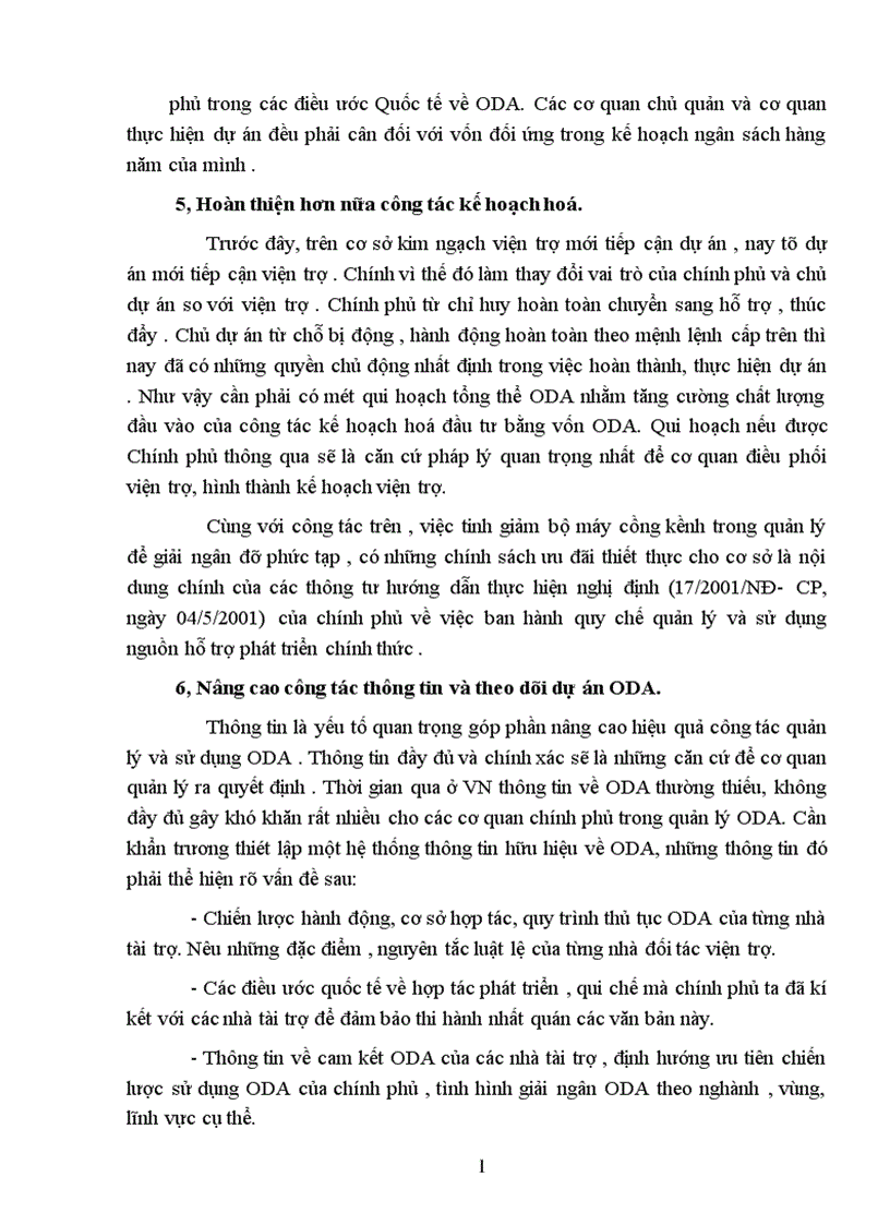 image for page Một số giải pháp nhằm tăng cường công tác quản lý và sử dụng nguồn Hỗ trợ phát triển chính thức ODA ở Việt Nam trong giai đoạn hiện nay