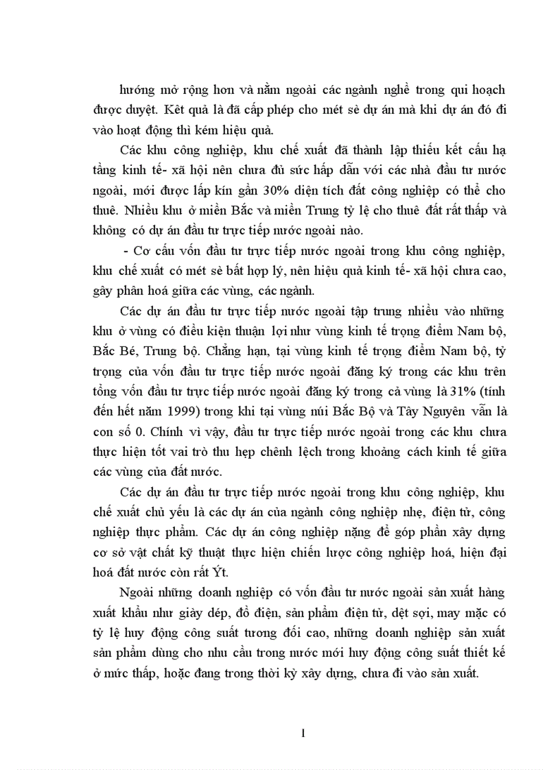 image for page Đầu tư trực tiếp nước ngoài vào khu công nghiệp khu chế xuất Thực trạng và giải pháp