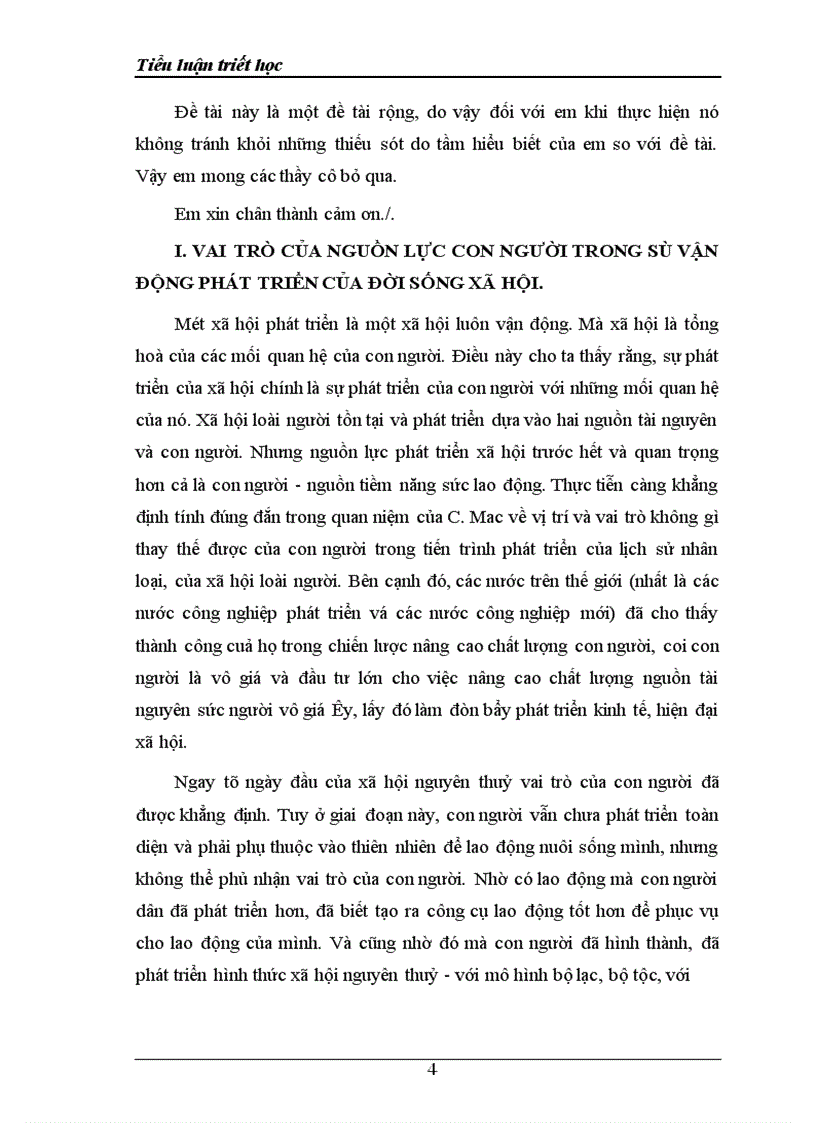 image for page Vai trò của nguồn lực con người trong sự vận động phát triển của đời sống xã hội