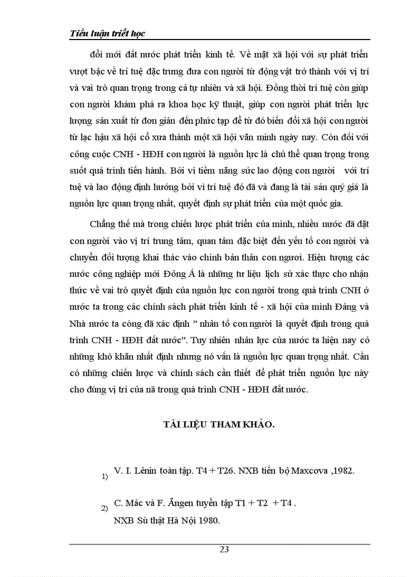 image for page Vai trò của nguồn lực con người trong sự vận động phát triển của đời sống xã hội