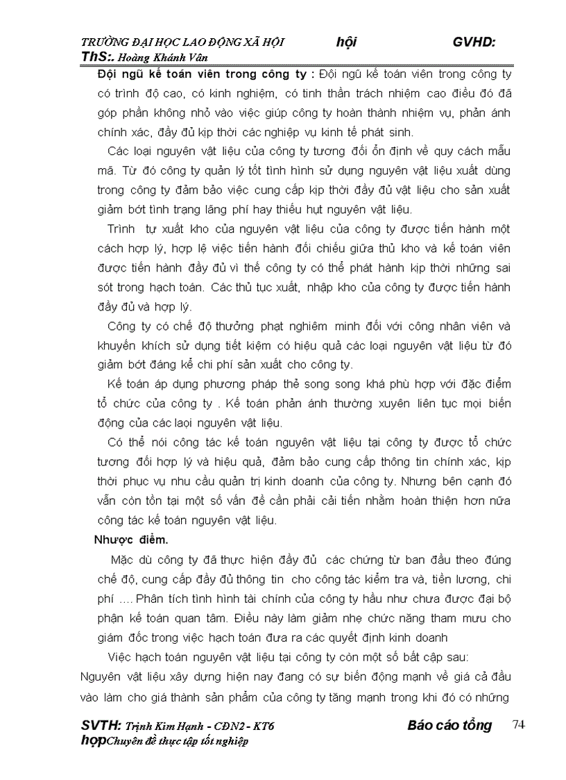image for page Kế toán nguyên vật liệu tại công ty TNHH Thương Mại Và Xây Dựng Hải Thắng