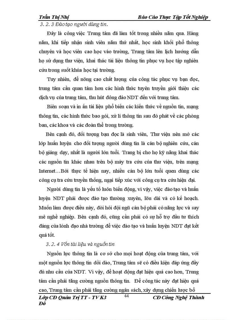 image for page Sản phẩm và dịch vụ thông tin tại Trung tâm Thông tin Thư viện trường Đại học sư phạm Hà Nội