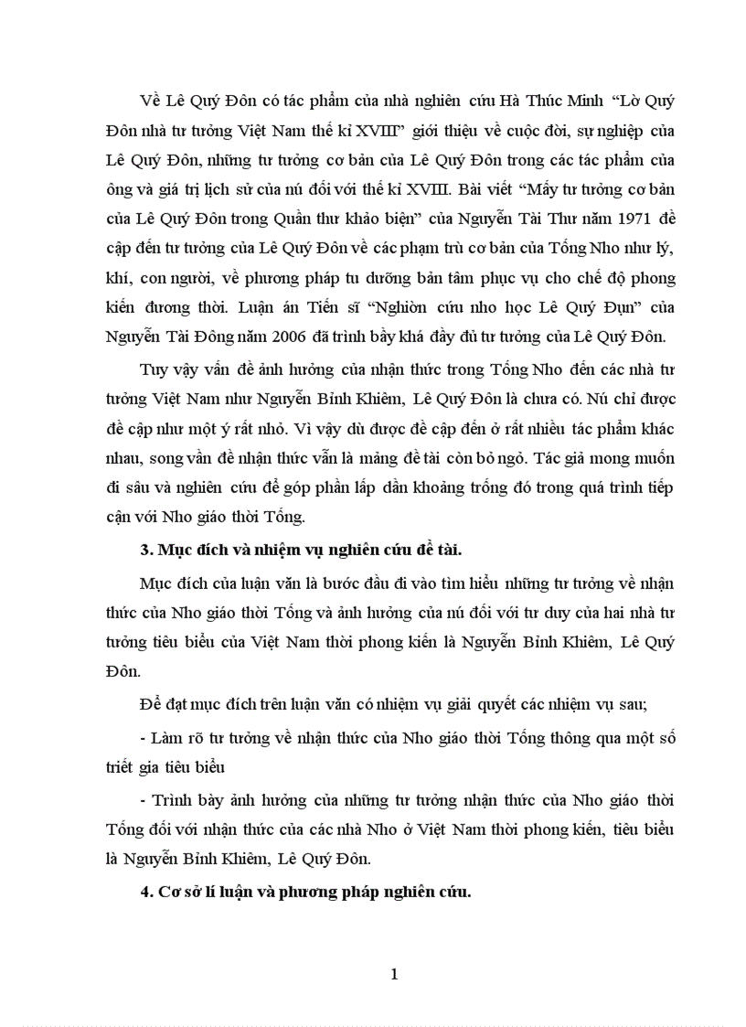 image for page VẤN ĐỀ NHẬN THỨC TRONG TỐNG NHO