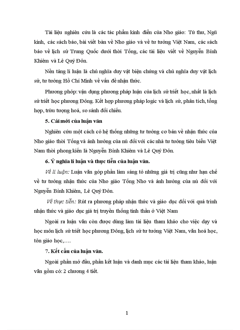 image for page VẤN ĐỀ NHẬN THỨC TRONG TỐNG NHO