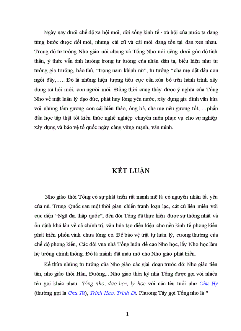 image for page VẤN ĐỀ NHẬN THỨC TRONG TỐNG NHO