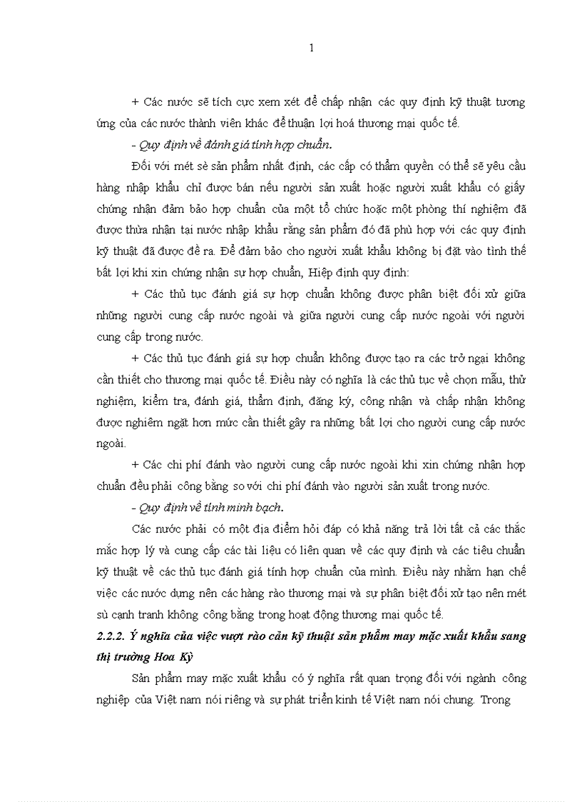 image for page Giải pháp vượt rào cản kỹ thuật và môi trường đối với hàng may xuất khẩu sang thị trường Hoa Kỳ của các doanh nghiệp thuộc Tập đoàn Dệt may Việt Nam