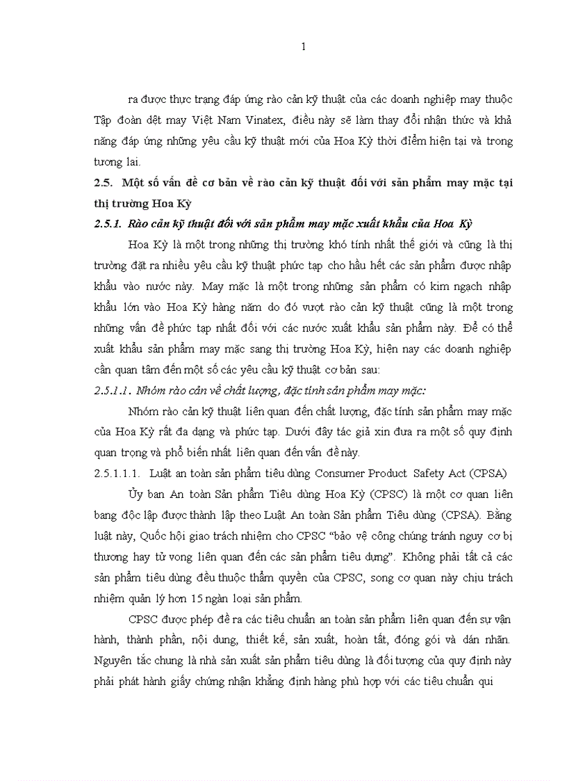 image for page Giải pháp vượt rào cản kỹ thuật và môi trường đối với hàng may xuất khẩu sang thị trường Hoa Kỳ của các doanh nghiệp thuộc Tập đoàn Dệt may Việt Nam