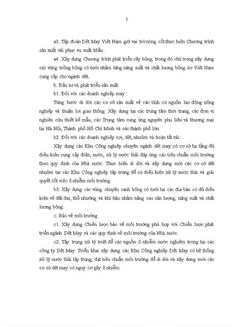 image for page Giải pháp vượt rào cản kỹ thuật và môi trường đối với hàng may xuất khẩu sang thị trường Hoa Kỳ của các doanh nghiệp thuộc Tập đoàn Dệt may Việt Nam