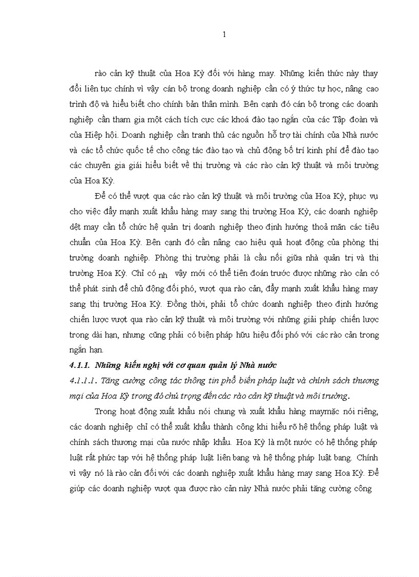 image for page Giải pháp vượt rào cản kỹ thuật và môi trường đối với hàng may xuất khẩu sang thị trường Hoa Kỳ của các doanh nghiệp thuộc Tập đoàn Dệt may Việt Nam