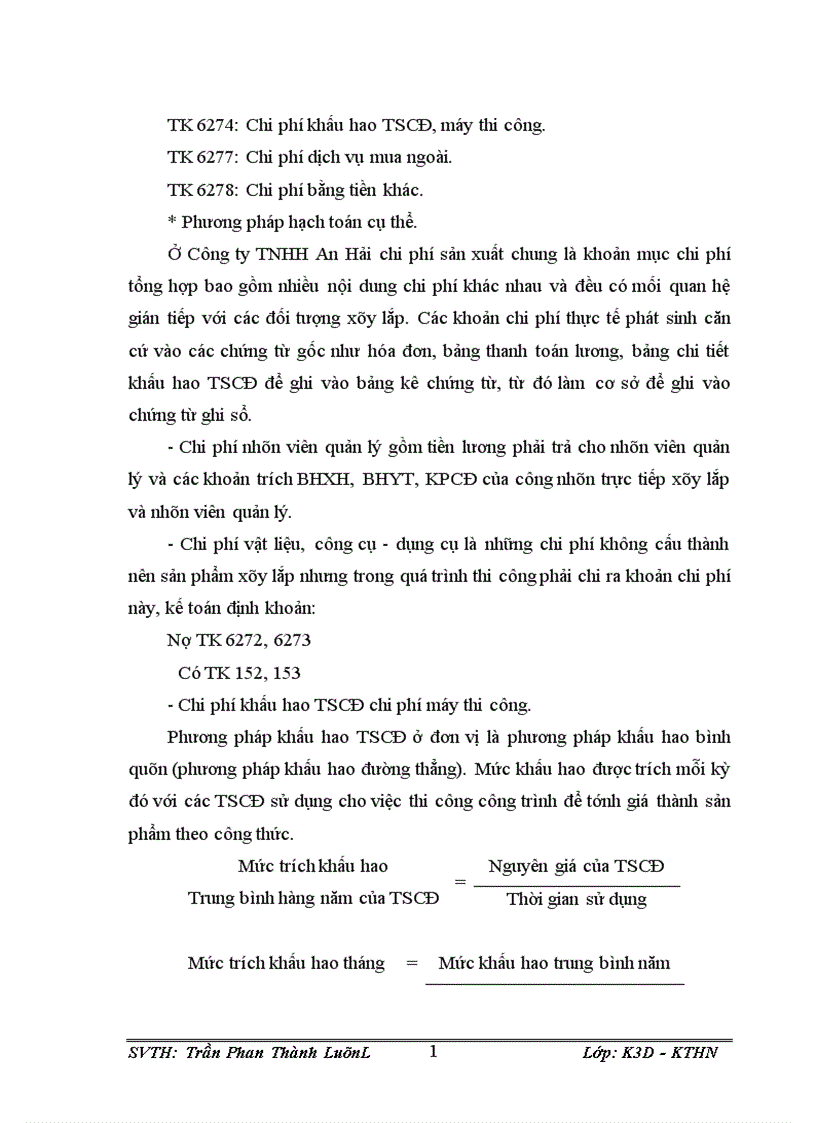 image for page Kế toán tập hợp chi phí sản xuất và tính giá thành sản phẩm tại Công ty TNHH An Hải