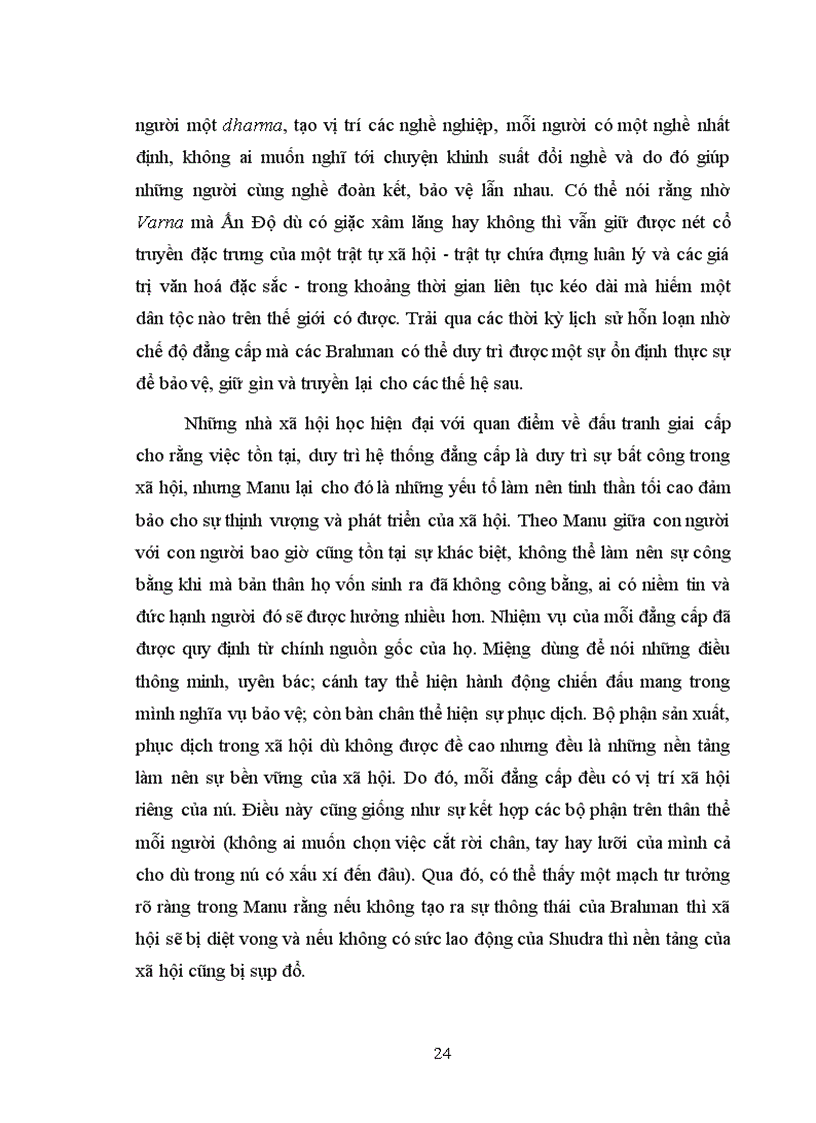 image for page Chế độ đẳng cấp ấn độ cổ đại qua luật MANU