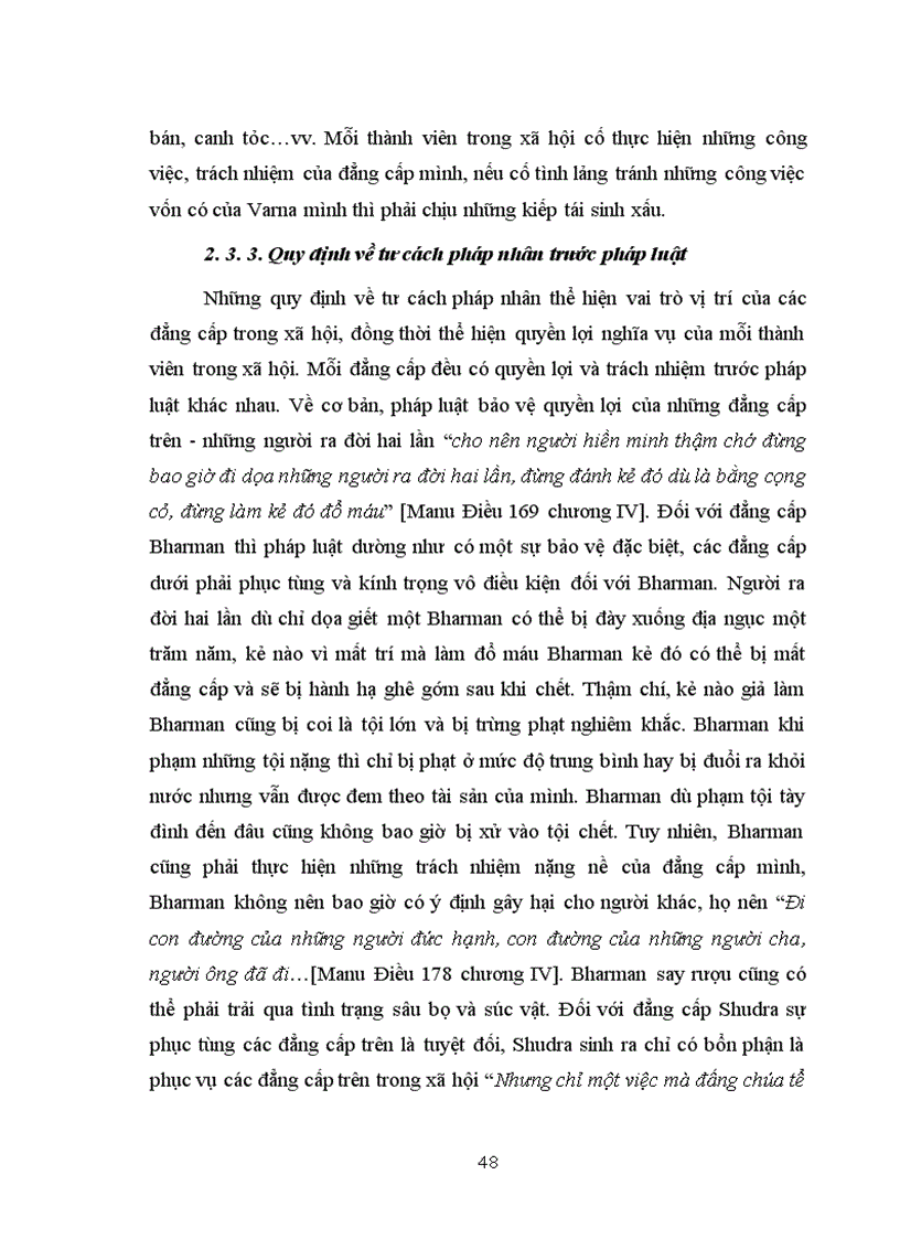 image for page Chế độ đẳng cấp ấn độ cổ đại qua luật MANU