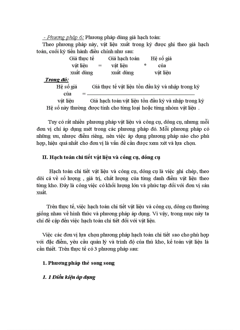 image for page Tổ chức công tác hạch toán vật liệu và công cụ dụng cụ với việc nâng cao hiệu quả sử dụng vốn lưu động tại Công ty Dệt 8 3