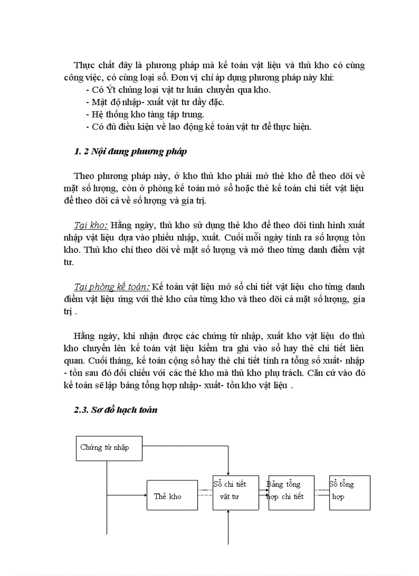 image for page Tổ chức công tác hạch toán vật liệu và công cụ dụng cụ với việc nâng cao hiệu quả sử dụng vốn lưu động tại Công ty Dệt 8 3