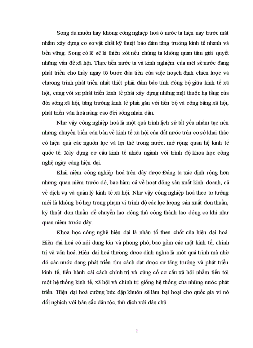 image for page Cơ sở lý luận triết học của đường lối công nghiệp hóa hiện đại hoá ở Việt Nam trong thời kỳ quá độ 1