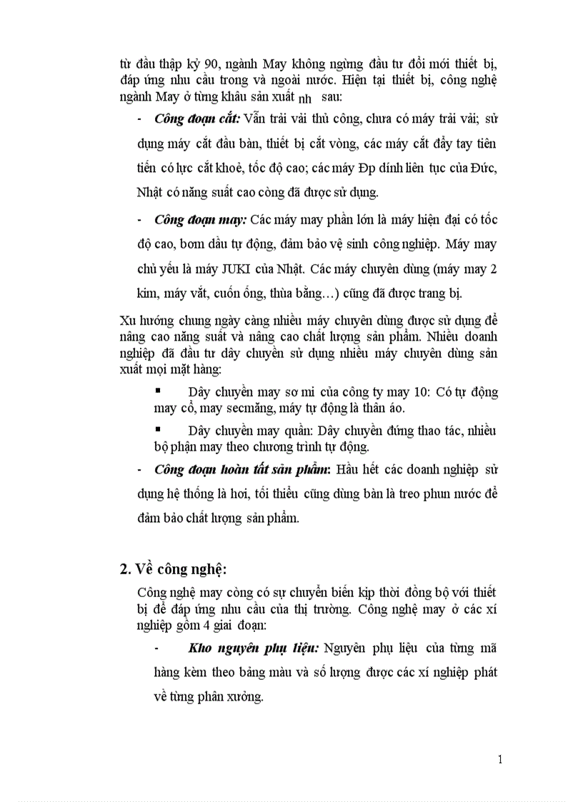 image for page Công Nghệ Dệt May Việt Nam