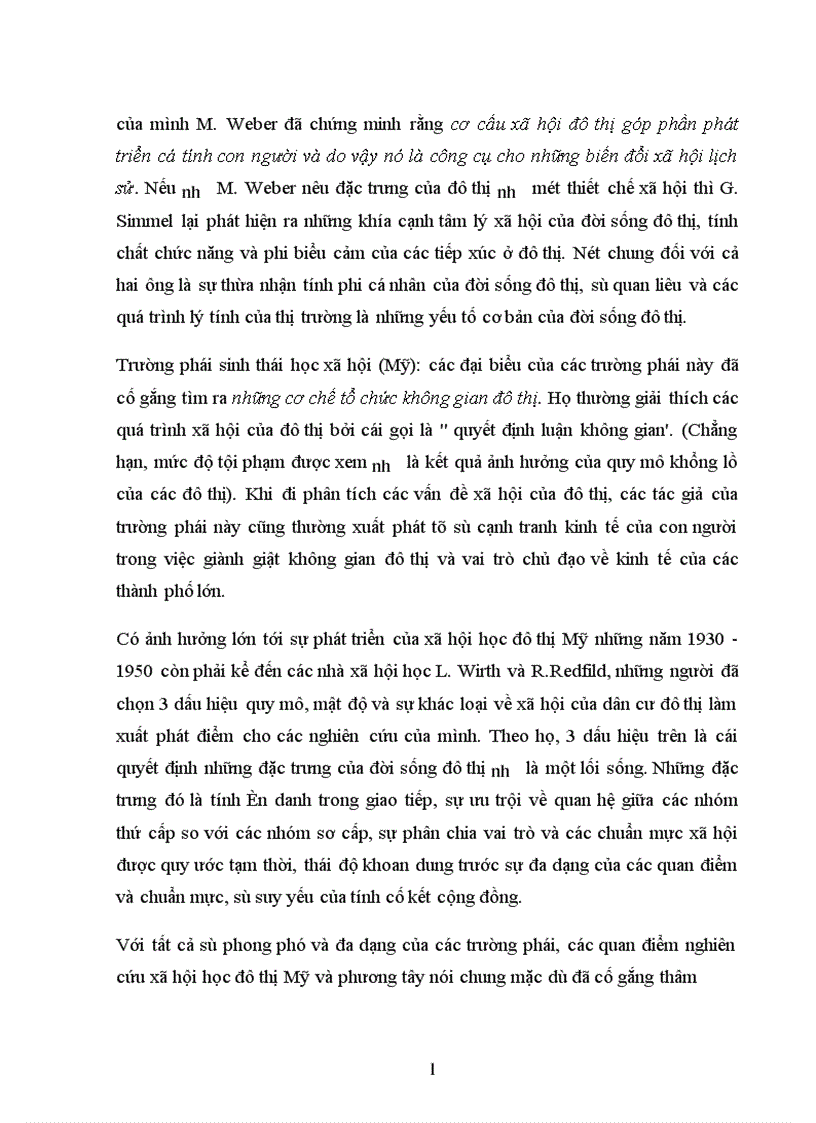 image for page Xã hội học đô thị