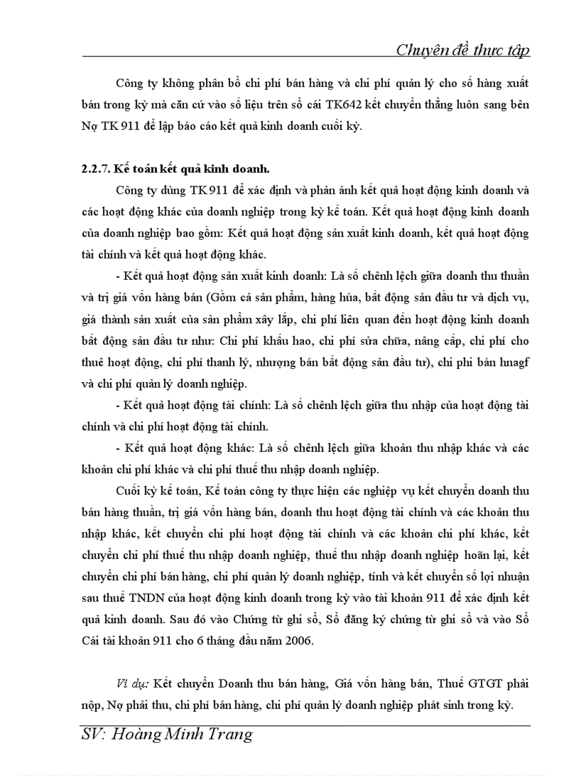image for page Kế toán doanh thu chi phí và xác định kết quả kinh doanh tại Công ty cổ phần Đầu tư và Phát triển hạ tầng Nam Quang 1
