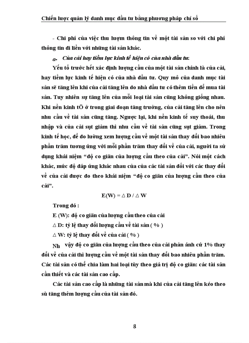 image for page Chiến lược quản lý danh mục đầu tư theo chỉ số