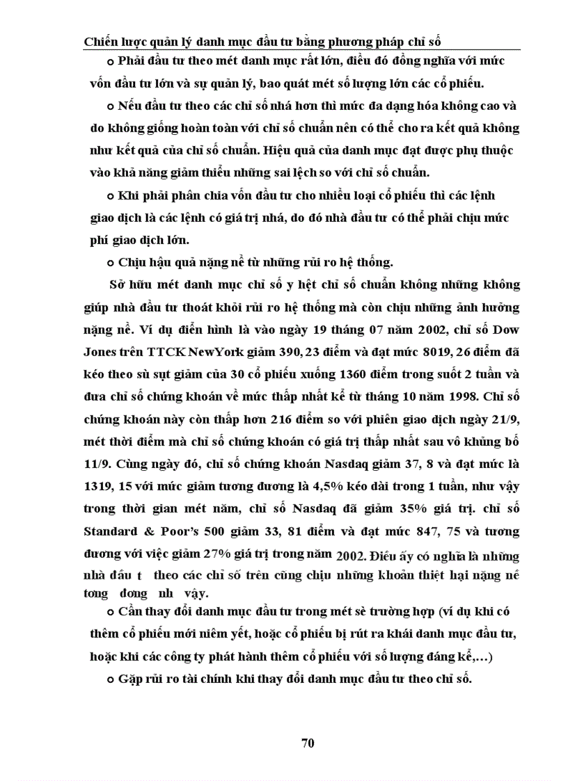 image for page Chiến lược quản lý danh mục đầu tư theo chỉ số