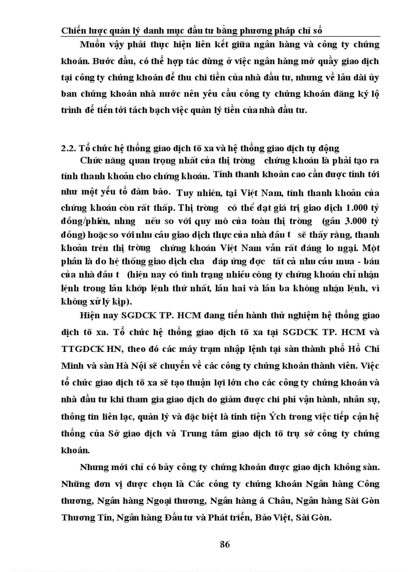 image for page Chiến lược quản lý danh mục đầu tư theo chỉ số