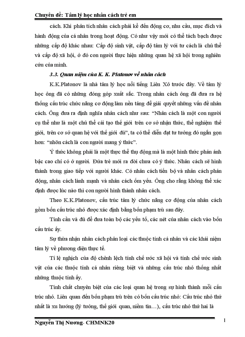 image for page Nhân cách và sự hình thành nhân cách theo các nhà tâm lý học Việt Nam