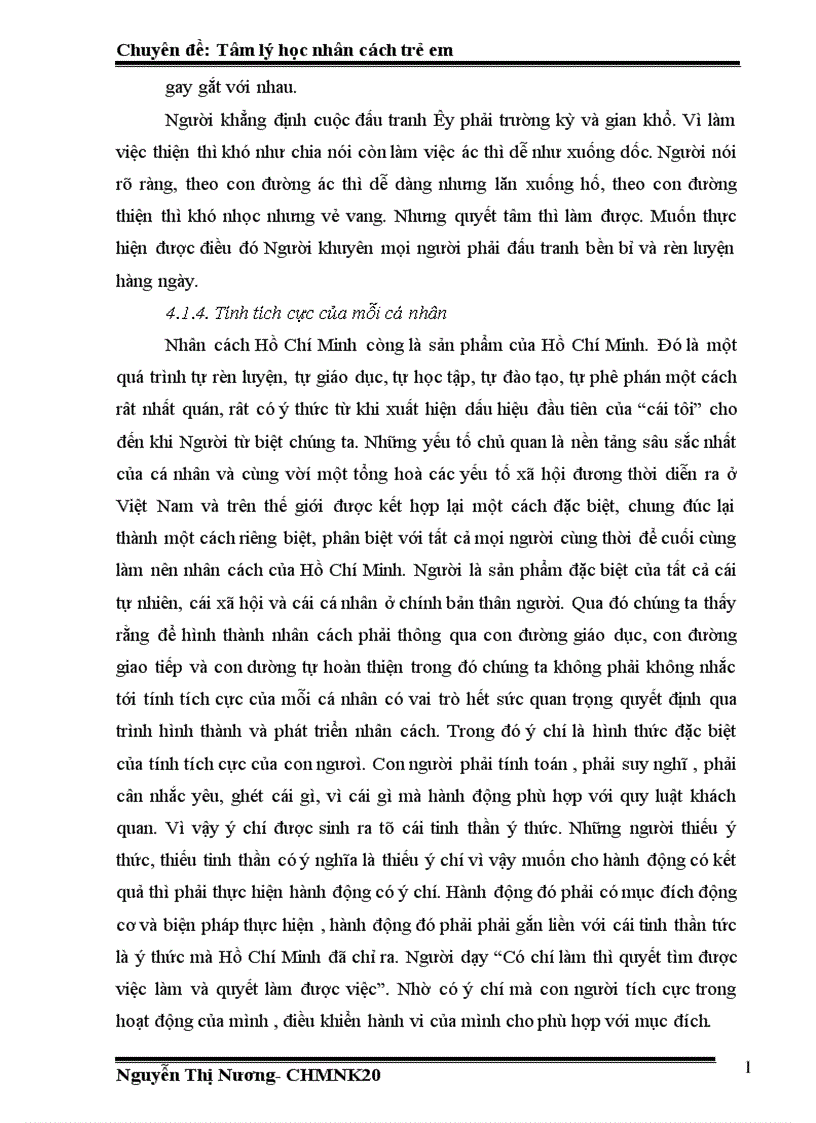 image for page Nhân cách và sự hình thành nhân cách theo các nhà tâm lý học Việt Nam