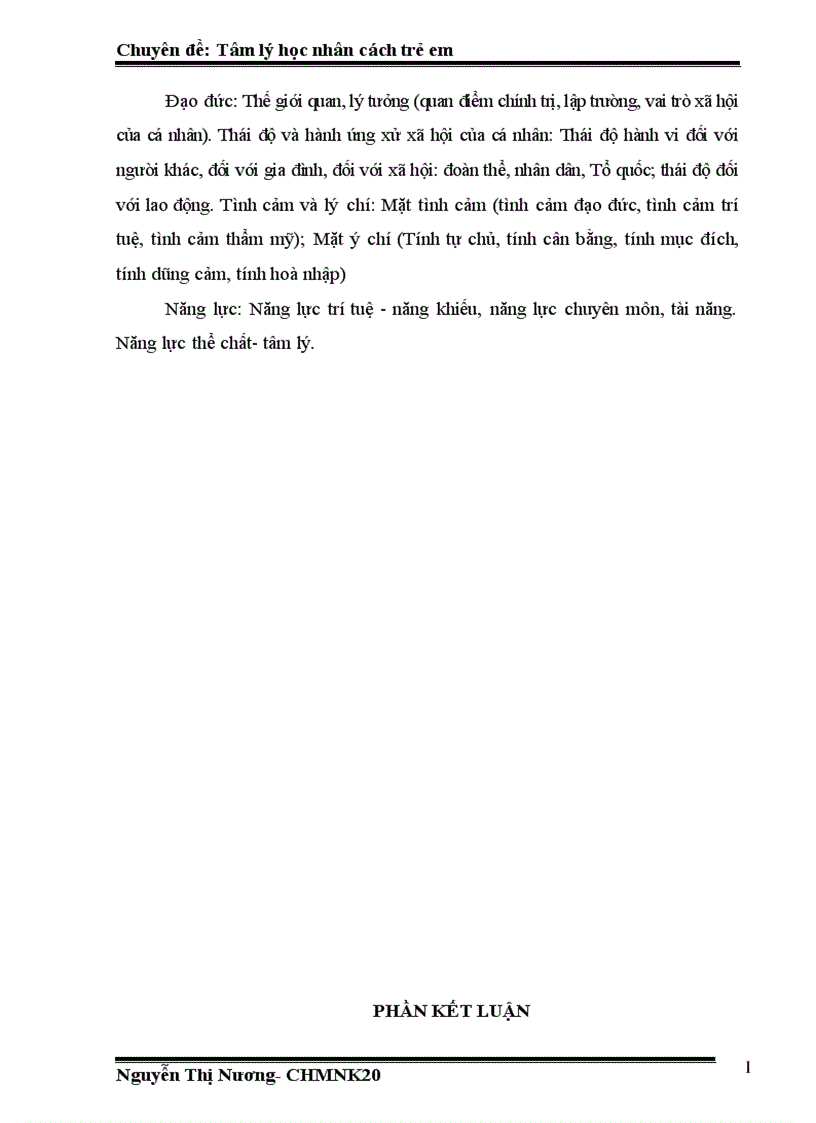 image for page Nhân cách và sự hình thành nhân cách theo các nhà tâm lý học Việt Nam