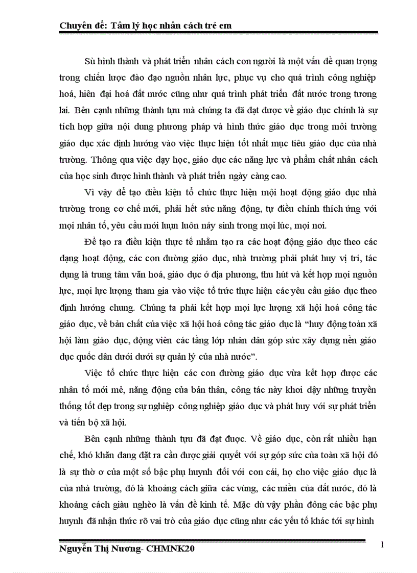 image for page Nhân cách và sự hình thành nhân cách theo các nhà tâm lý học Việt Nam