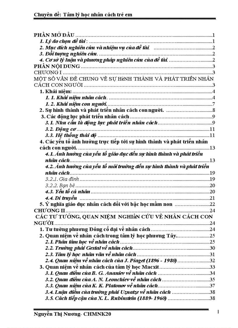 image for page Nhân cách và sự hình thành nhân cách theo các nhà tâm lý học Việt Nam