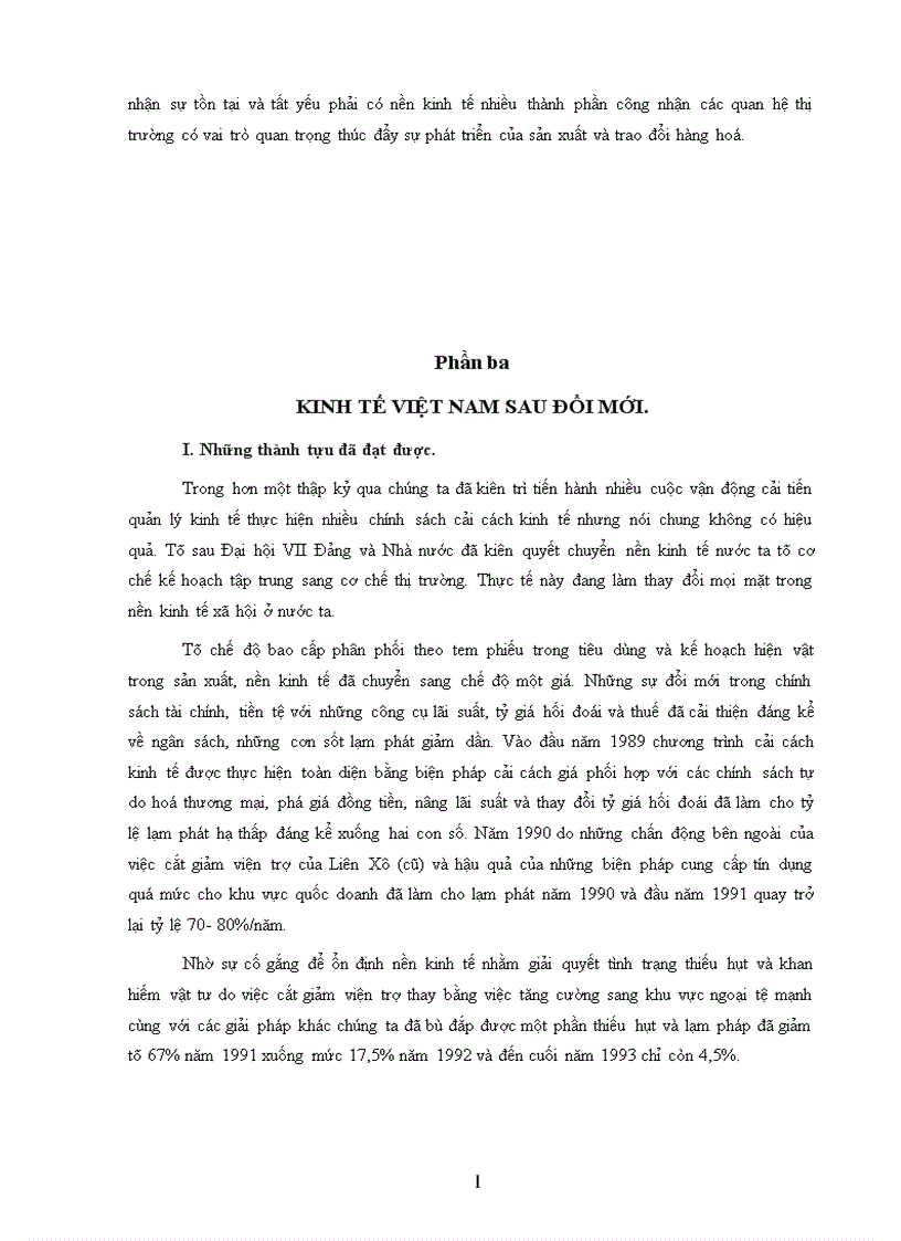 image for page Vận dụng Nguyên tắc khách quan của triết học Mác Lênin với việc phân tích tính tất yếu phải đổi mới kinh tế Việt Nam