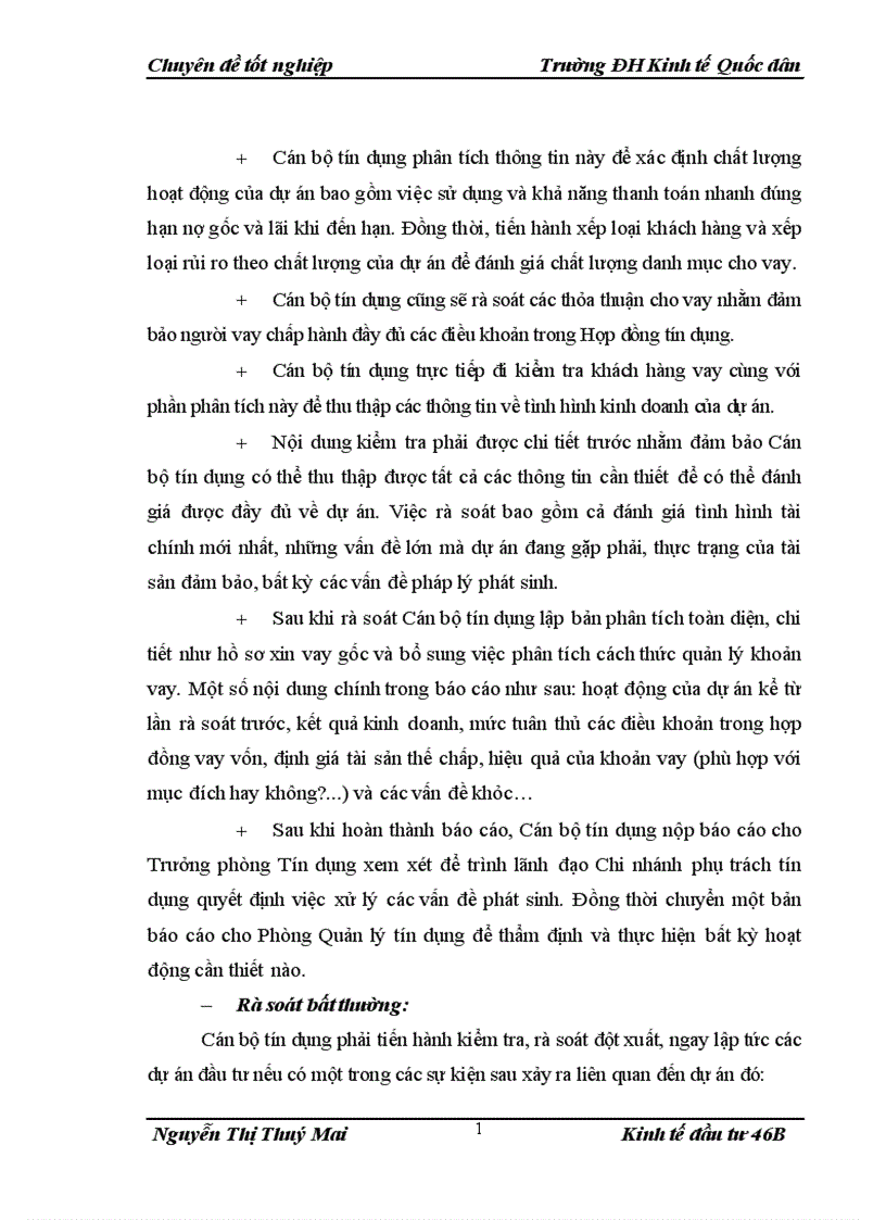 image for page Quản lý rủi ro các dự án đầu tư tại Ngân hàng Đầu tư và Phát triển Chi nhánh Hà Nội 1