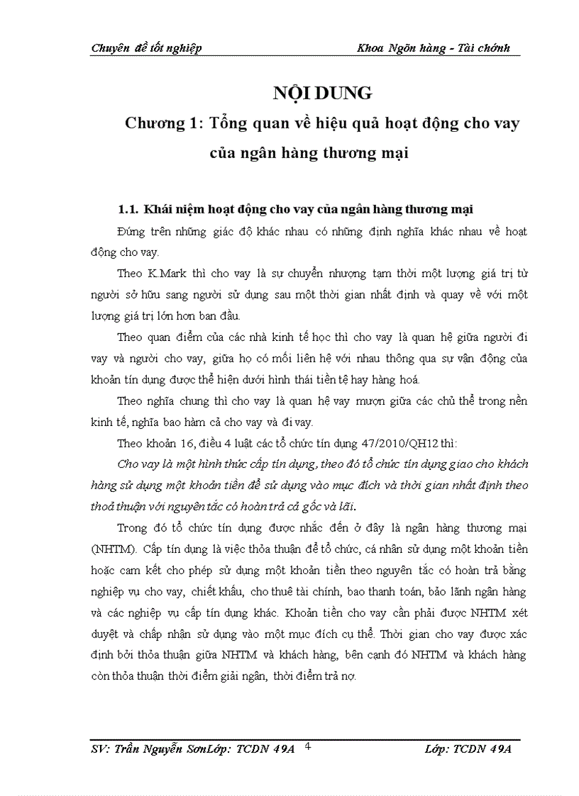 image for page Giải pháp nâng cao hiệu quả hoạt động cho vay của ngân hàng thương mại cổ phần Sài Gòn Hà Nội