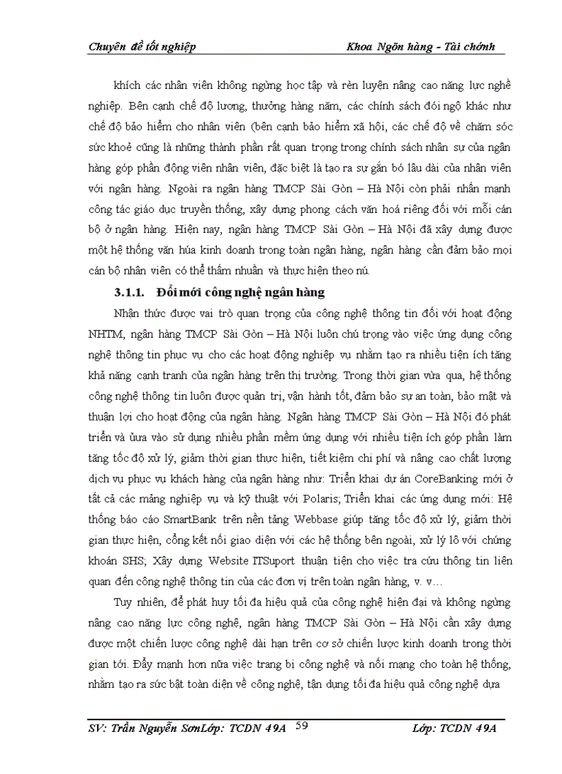 image for page Giải pháp nâng cao hiệu quả hoạt động cho vay của ngân hàng thương mại cổ phần Sài Gòn Hà Nội