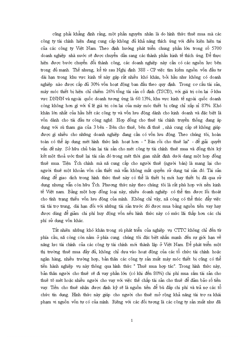 image for page Các CTTC và sự ra đời phát triển các CTTC ở Việt Nam