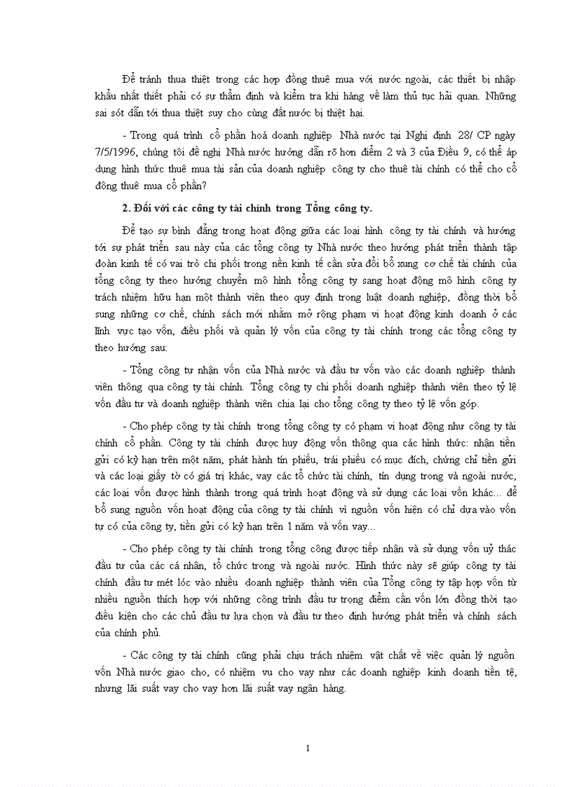 image for page Các CTTC và sự ra đời phát triển các CTTC ở Việt Nam