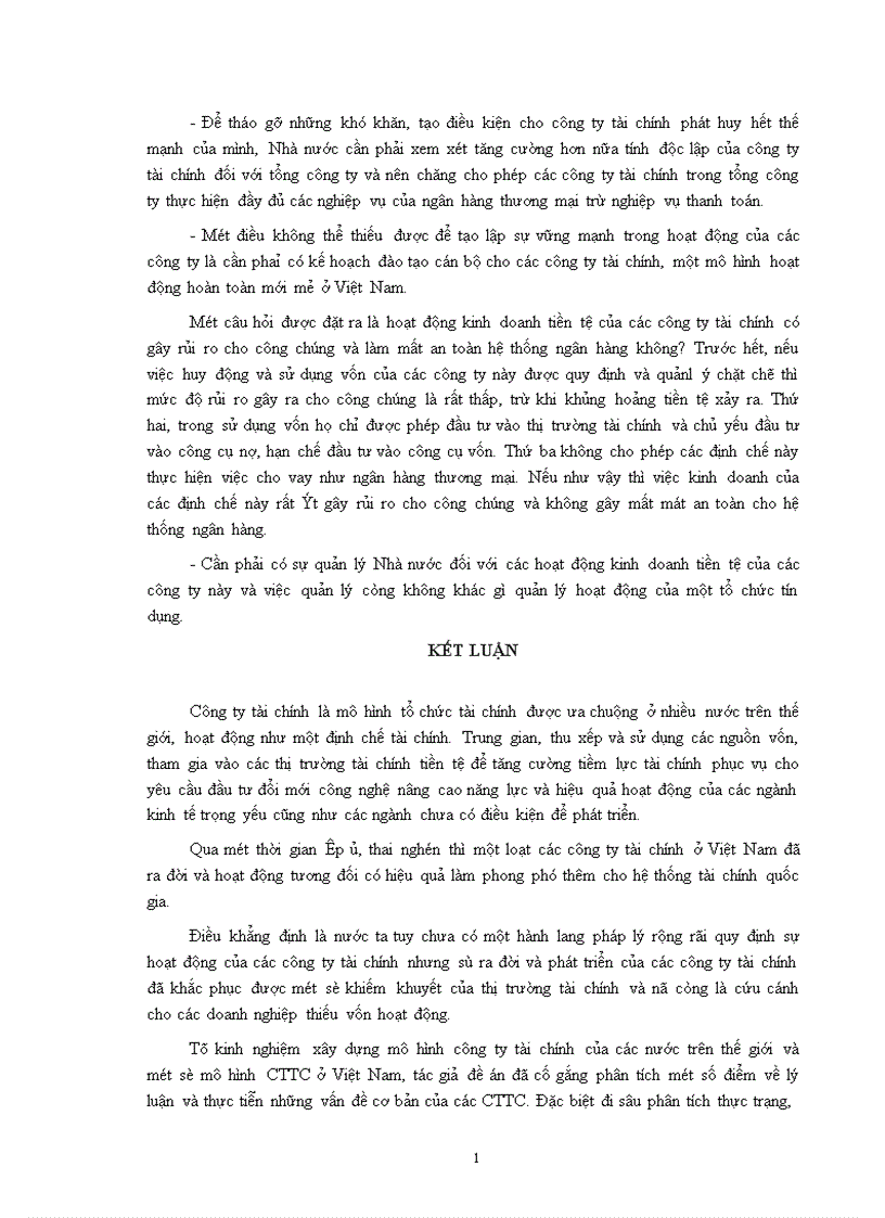 image for page Các CTTC và sự ra đời phát triển các CTTC ở Việt Nam